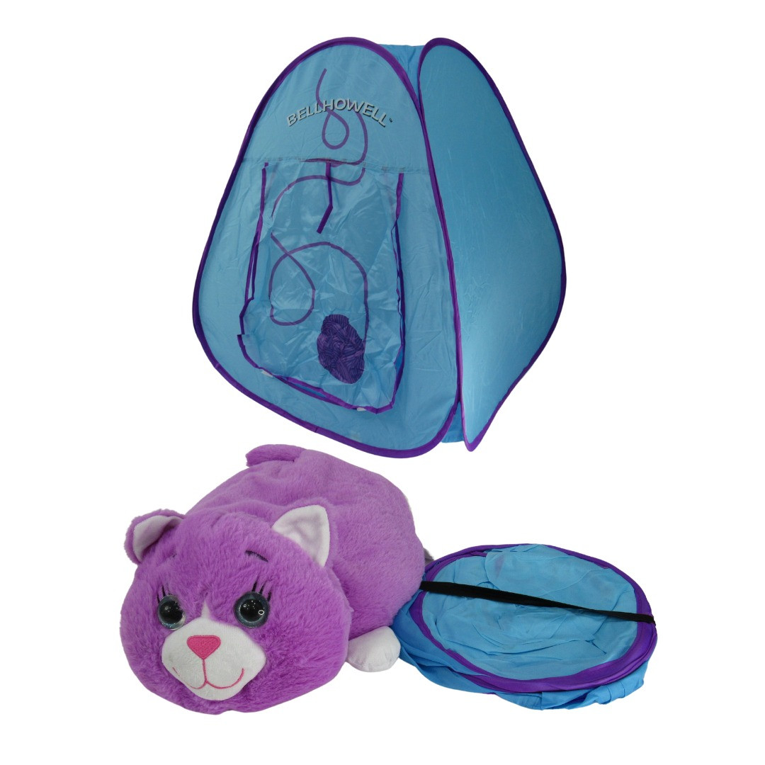 Vista 2 de Carpa plegable infantil - Color: Rosado